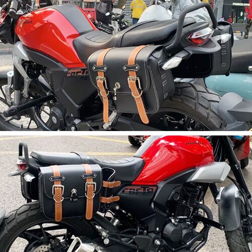 摩托车边包适用CBF190ptr/CB190ss边包幼狮250挂包无极300ac防水