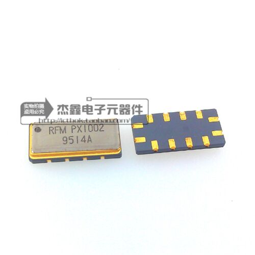 RFM PX1002 86.85MHZ 贴片SAW信号调节滤波器 带宽25kHz 插损3dB