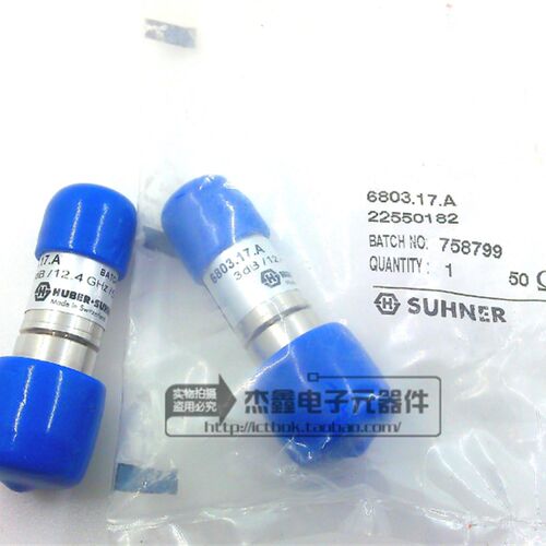 6803.17.A HUBER+SUHNER 射频RF同轴衰减器3dB/12.4GHZ 2W 50欧
