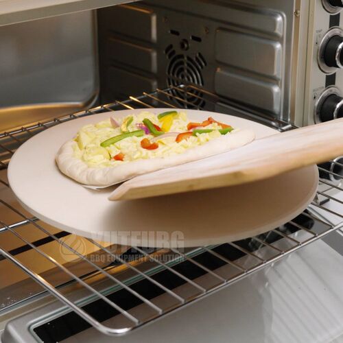 15寸披萨石板转移竹铲烤箱烘焙烧烤套装面包批萨pizza stone set