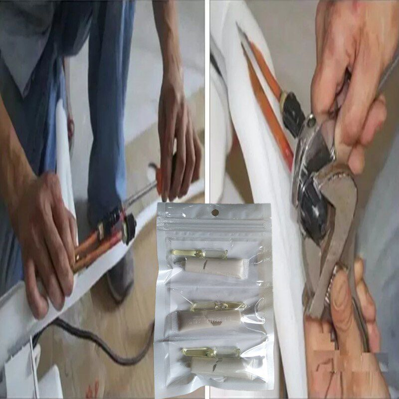 空调铜管漏氟补漏胶加长管接头漏冷媒密封胶蒸发器压缩机焊缝堵漏