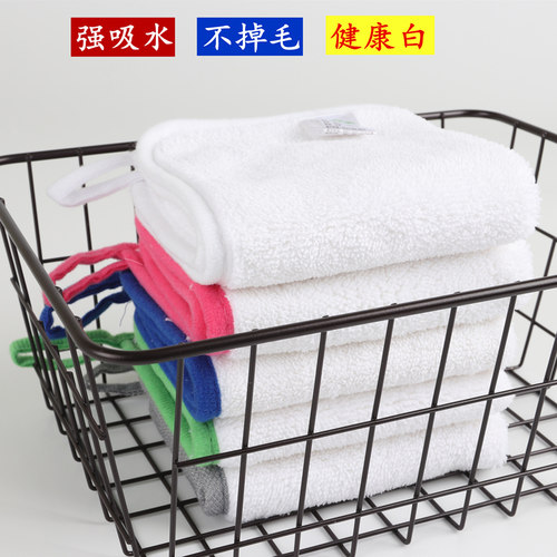 白色擦碗巾擦盘子餐具擦碗碟非专用布吸水厨房不易掉毛抹布打干布