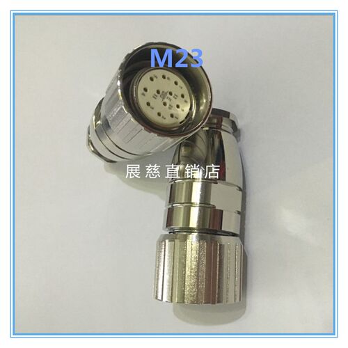 航空插头 连接器623系列M23-6,9,12芯16芯17芯19芯编码器 圆/方座