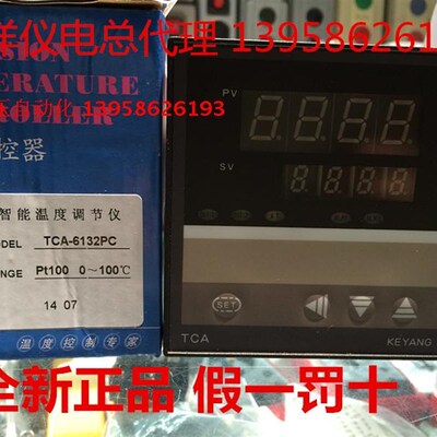 KEYANG科洋 TCA-6000 TCA-6132PC PT100 智能温控仪 TCA-B6132