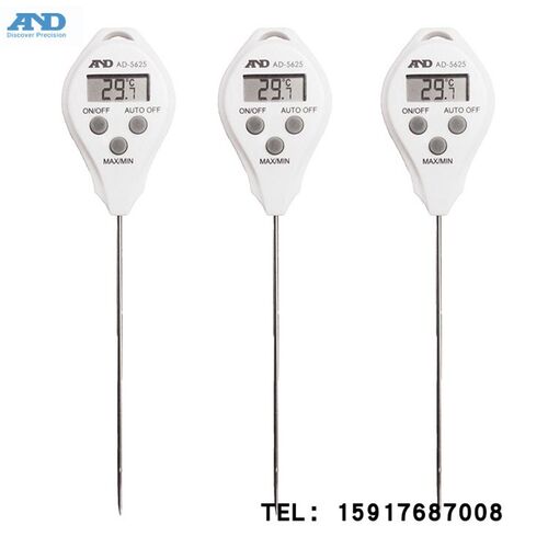 日本AND防水中心温度计 AD-5625/AD-5603B/AD-5604A/AD-5604B