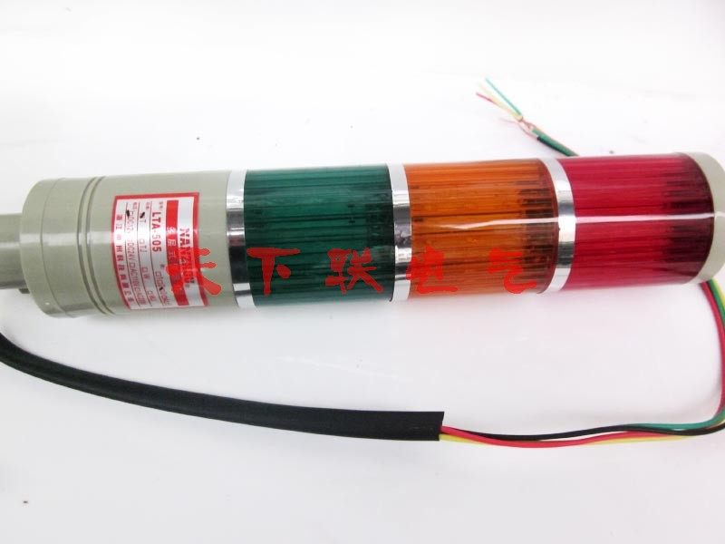 南州多层警示灯LTA-505三色led警报灯常亮不带蜂鸣器ac220vDC24v