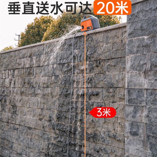 充电式抽水泵浇菜充电农用浇菜神器浇水机家用菜地浇水神器浇菜机
