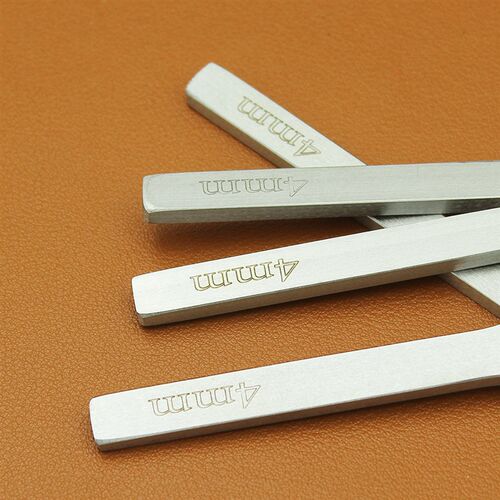 白钢菱斩DIY皮艺皮雕手工皮革皮具打孔工具斜平斩 3/4/5/6mm D02