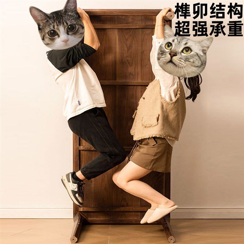 北美黑胡桃木餐桌全实木长方形吃饭桌子家用北欧原木家具书桌茶桌