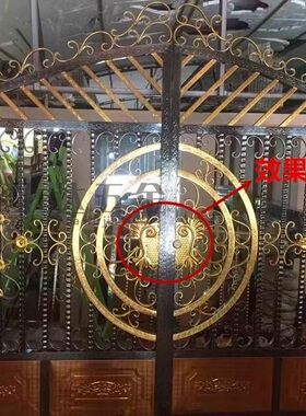 304不锈钢装饰配件欧式工艺花件 防盗门花件 欧式大门花件门板花