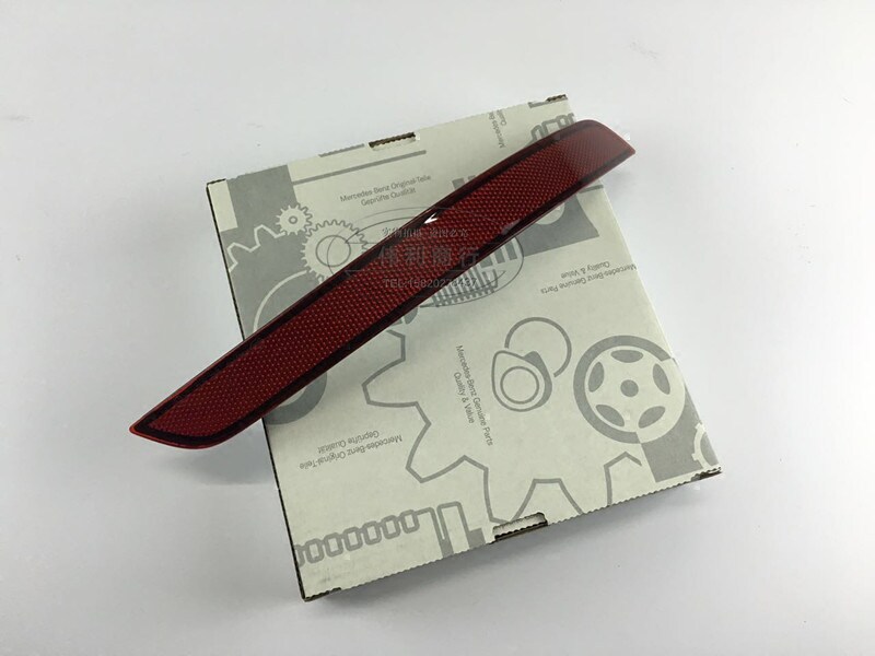 适用奔驰GLK260 GLK350后杠侧灯GLK300反光灯保险杠尾灯GLK280