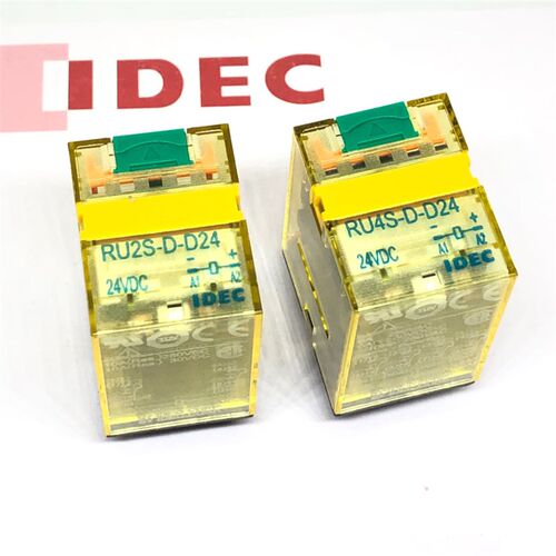IDEC正品和泉RU4S-D-D24 RU2S-D-D24继电器dC24V RU45-D-D24