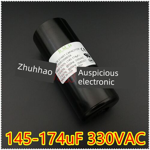 进口美国 BMI 091A145B330BE5A 145-174uF 330VAC 启动电容器