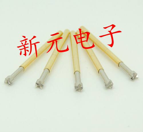 测试针P125-Q(大四爪梅花头型)探针 2.0mm测试针 顶针 弹簧针