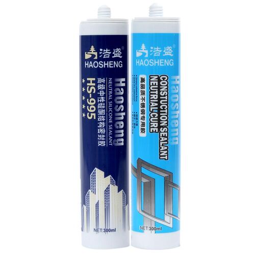 彩色玻璃胶995结构胶 室内外通用硬支装软包装修边美缝粘结