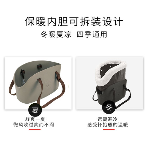 飞宝Ferplast狗包宠物外带包博美外出便携包猫咪背包单肩手提包
