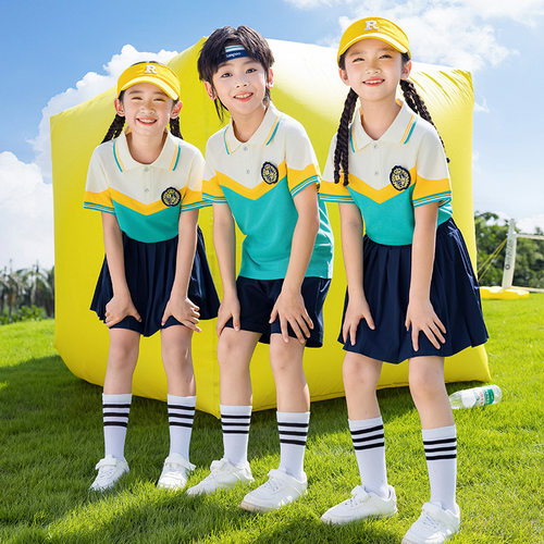 2026新款学院风中小学生校服春秋款棉套装运动会开幕式班服幼儿园
