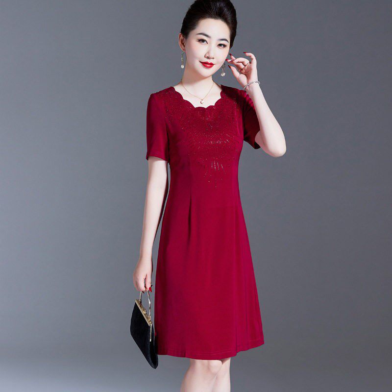 2026新款夏妈妈装升级款舒服连衣裙