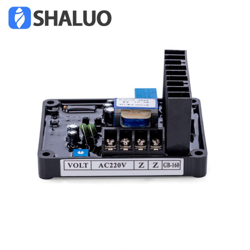 ST单相有刷发电机调压板 GB160B电压调节器AVR稳压器220V 50KW