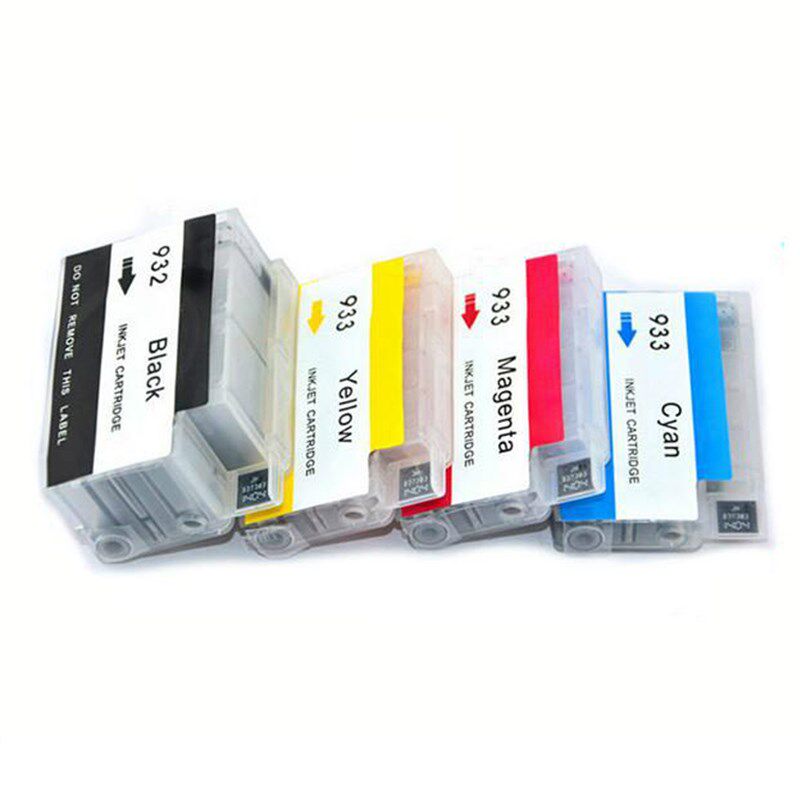 适用 HP932 933XL墨盒 HP7110 7610 7612打印机可填充墨盒小连供 - 实物图