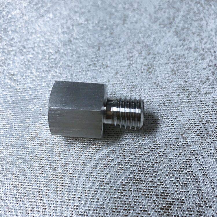 M14x1.75-M12x1.75 不锈钢内外丝接头 内牙M14x1.75 外牙M12x1.75