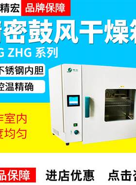 上海精宏DHG-9011A/DHG-9141A鼓风干燥箱电热恒温烘箱实验室立式