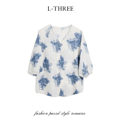 【溯源首发】L-THREE『青花瓷』淡雅花色～气质姐姐入！
