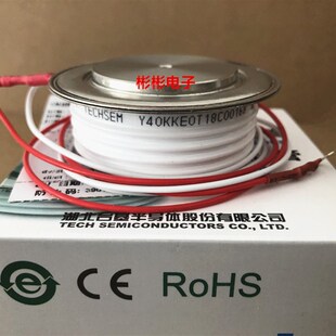 湖北台基TECHSEM Y40KKEOT KK600A1600V中频电炉快速晶闸管可控硅