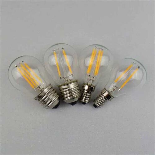 led蜡烛可控硅深度调光灯泡e14小螺口6W4WST64爱迪生尖拉尾泡水晶