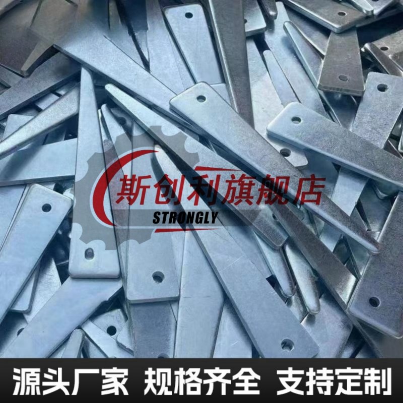 建筑配件木工新形方柱扣镀锌销子插销方圆扣卡箍销片