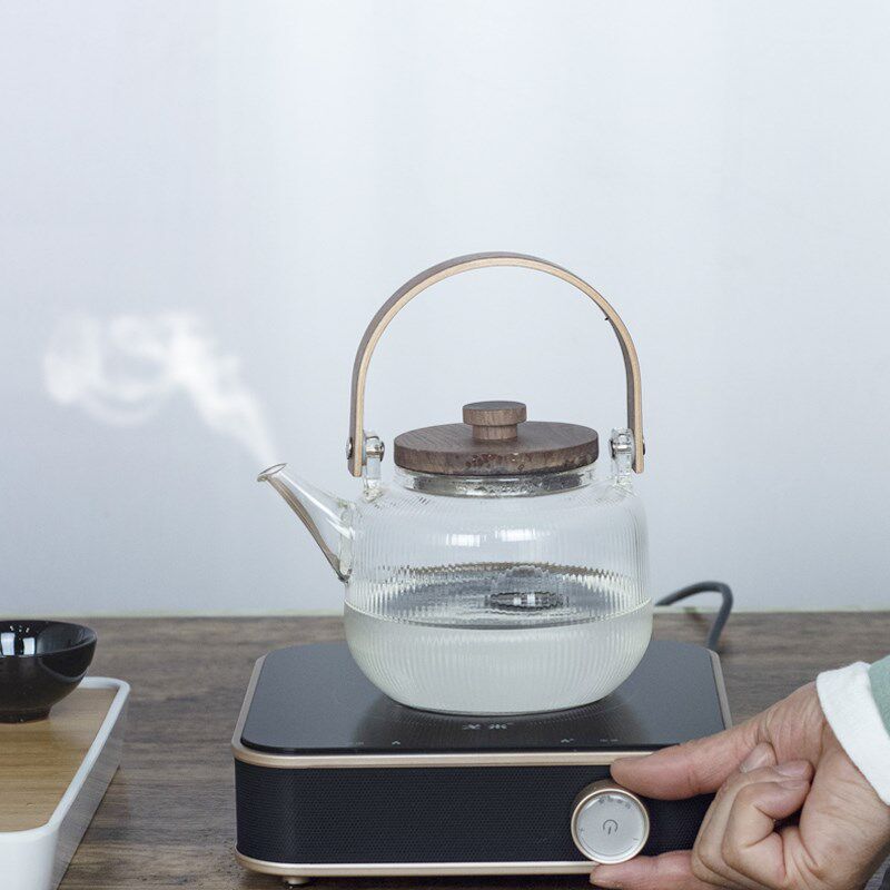 电陶炉煮茶器家用小型迷你小电磁炉智能超薄款煮茶炉玻璃壶专用