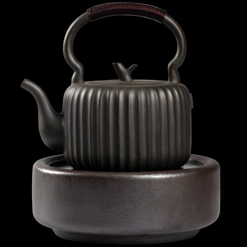 御汕堂静音电陶炉电热煮茶烧水家用迷你泡茶炉小型台式陶壶煮茶器
