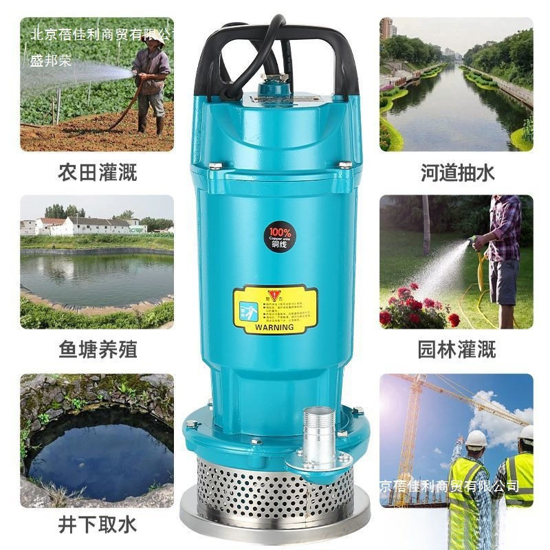 家用潜水泵220v纯铜全套水泵大全农用扬程抽水泵流量小型灌溉其他