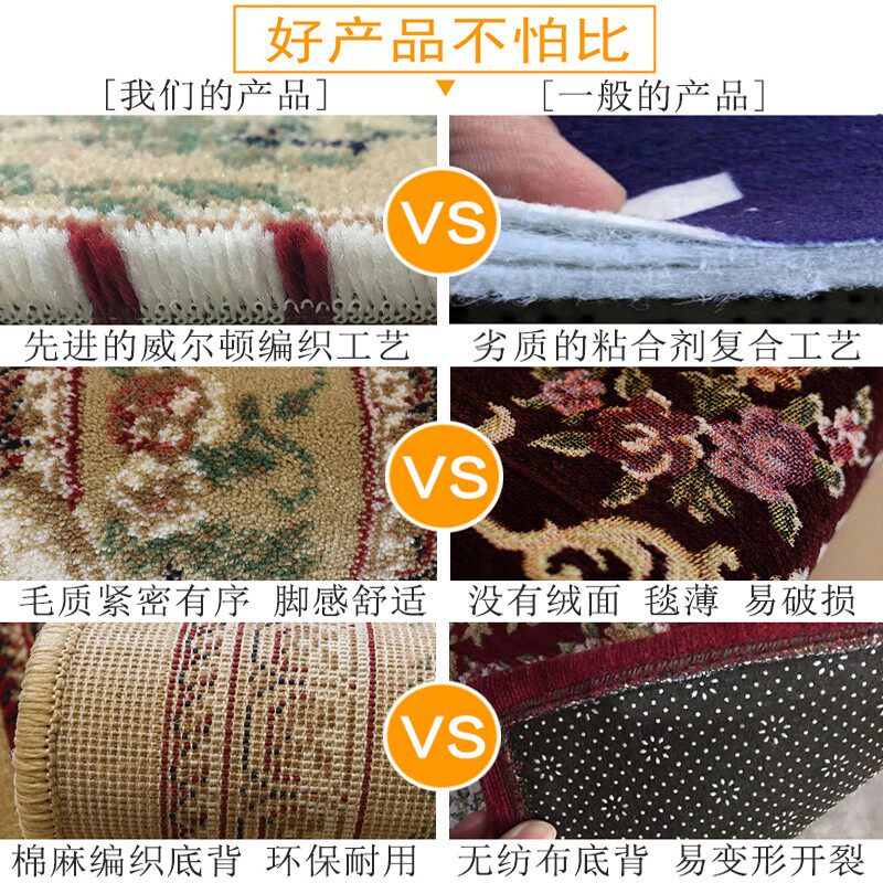 欧式走廊地毯过道家用订做定制尺寸门垫进门垫子长方形进户门地垫
