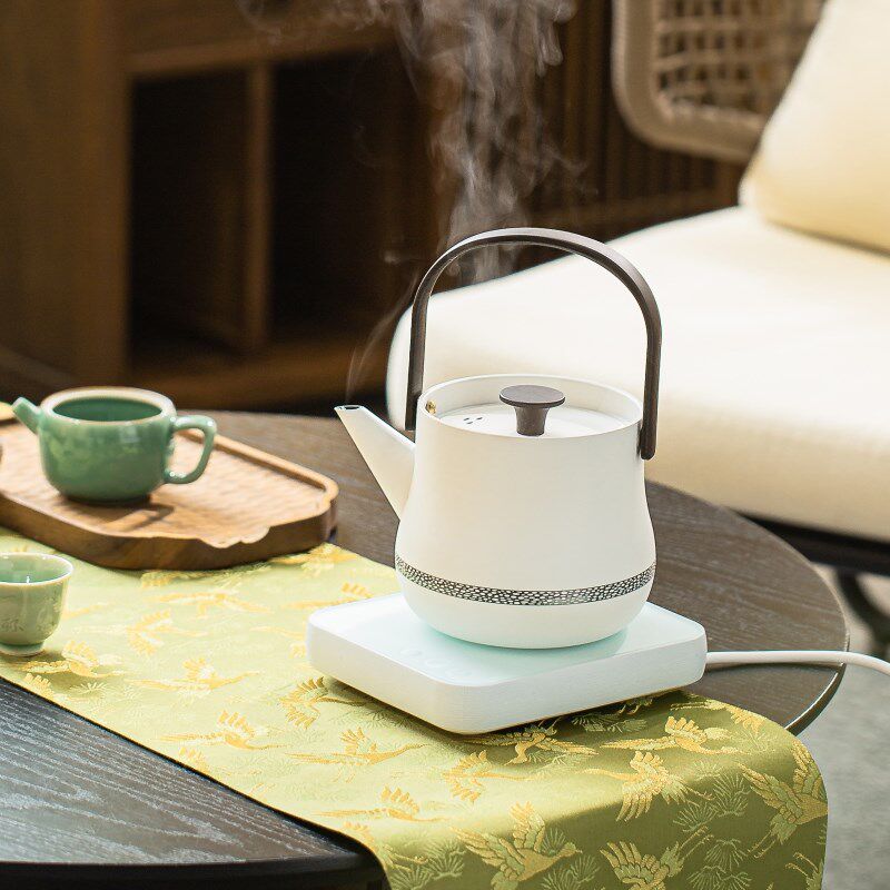 智蔚茶器尚悦电热水壶家用迷你316不锈钢保温静音恒温泡茶烧水壶