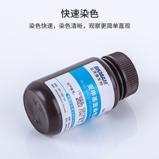比克曼生物亚甲基蓝美兰染色液剂美蓝细胞试剂科研实验室显微镜用
