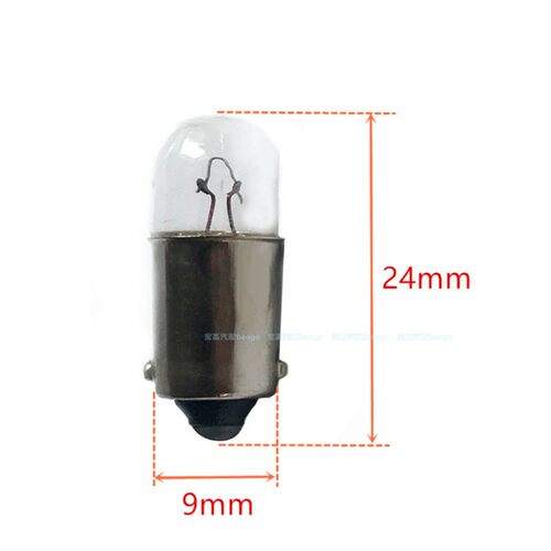 汽车卤素拧泡示宽灯室内灯12V/24V 4W BA9S小灯泡