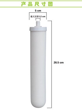 伯仕源净水器滤芯可清洗10寸复合陶瓷内置活性炭台式过滤器机通用