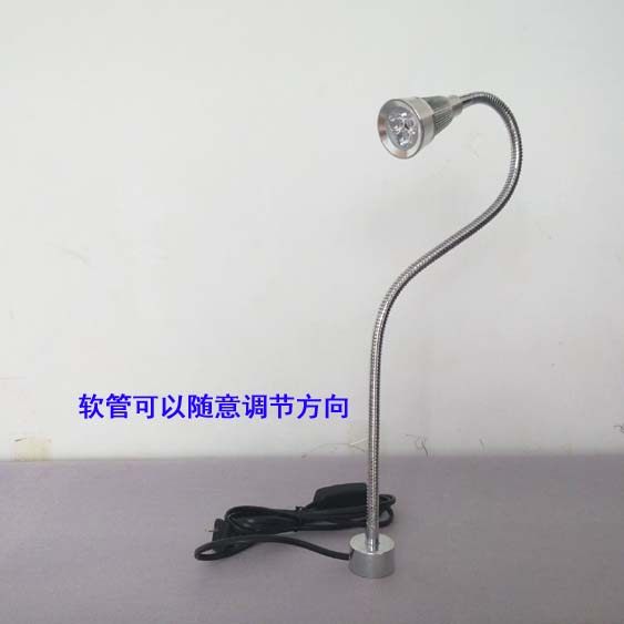 长臂万向强磁磁铁LED工作软管小台灯工厂机床机械设备聚光12V24V