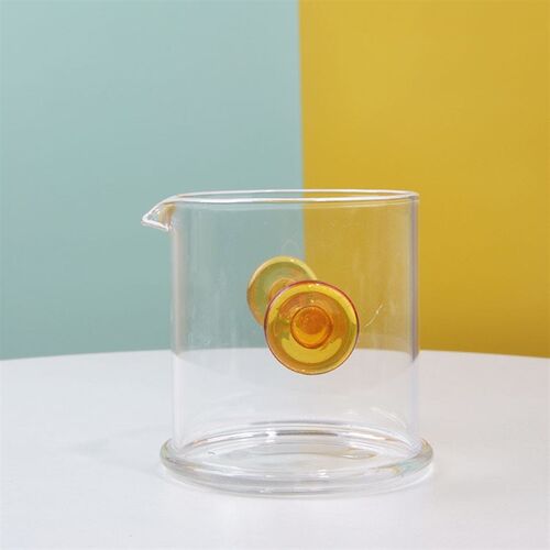 简约倒茶杯玻璃公道杯加厚耐热公道壶茶海公杯功夫茶具配件分茶器