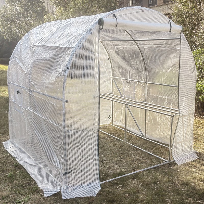 温室大棚阳台花房保温棚园艺设备花园绿植大型植物保温大棚超强款