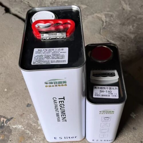 超快干清漆固化剂亮油清油冬季修补光油汽车漆车用清漆干燥速度快
