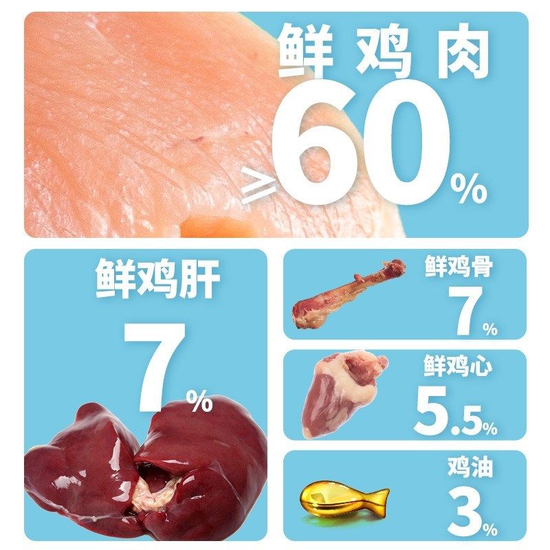 喵鲜猫粮猫咪零食湿粮罐头补充营养增肥猫咪罐头主食罐24罐整