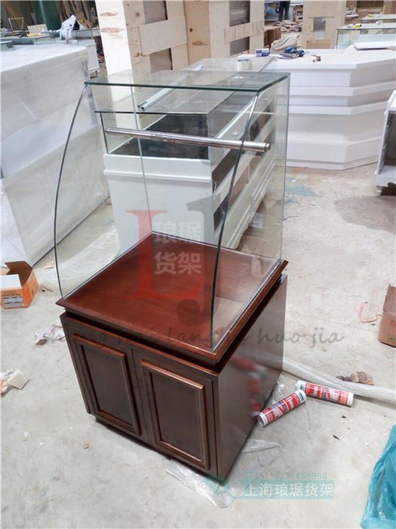 面包店餐盘柜面包叉盘柜展示架面包柜货架盘子柜台面包餐盘展示柜