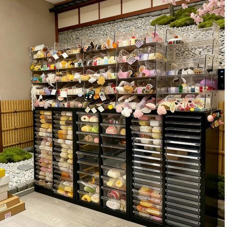 抽屉式拼豆捏捏收纳盒卧室置物架化妆品美甲储物柜落地谷子小痛柜