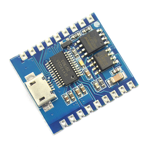 语音播放模块 IO触发 串口控制 USB下载flash 语音模块DY-SV17F