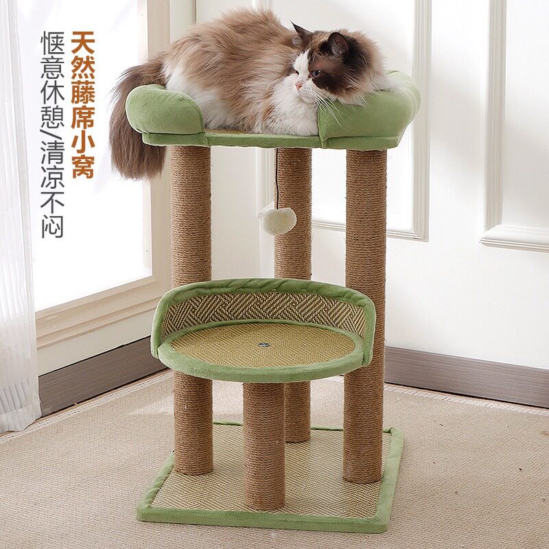 乐吱吱猫爬架家用猫架子猫窝猫树图片