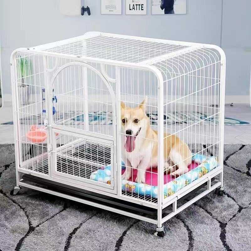 狗窝带厕所自动厕所一体户外农村狗笼子