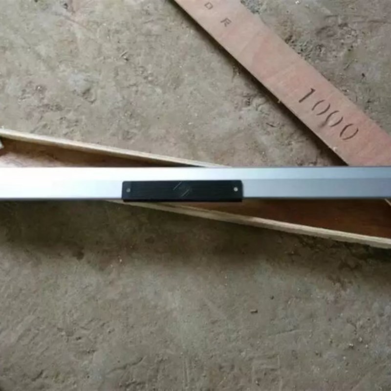 电梯缸盖检检测专用平尺镁铝合金轻型刀口尺刀口直尺900*70*15
