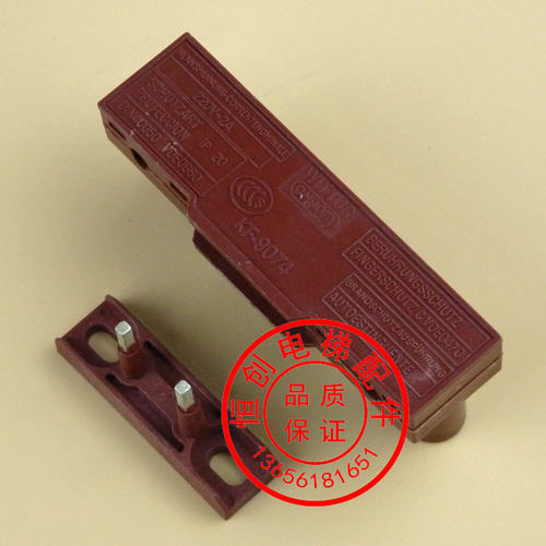 通力厅门触点 威特 西尔康 触点 副门锁开关 KF-9074触点 原厂